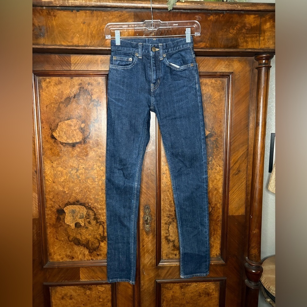 EUC Hysteric Glamour Denim- Classic Blue Denim Skinny Jeans. Size 23